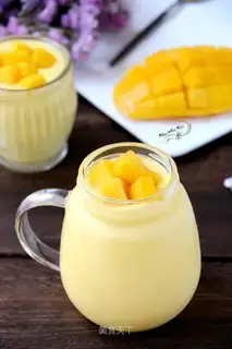 Mango pudding