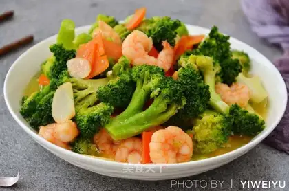 Shrimp broccoli