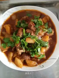 Potato beef
