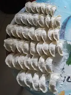 Carrot corn mushroom dumplings