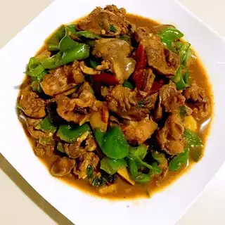 Chicken and pepper