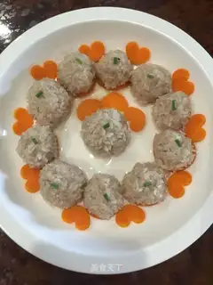 The rice meatballs