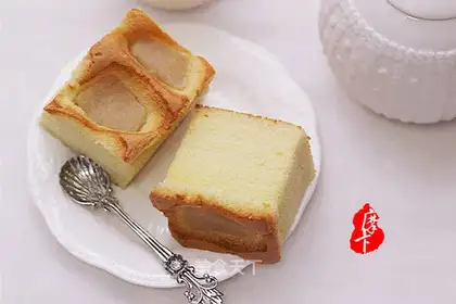 Pear cotton cake