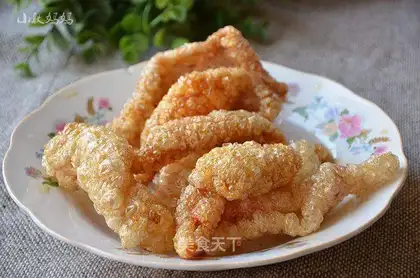 Fried meat