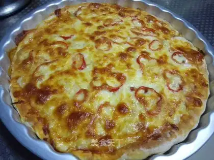 Chicken pizza