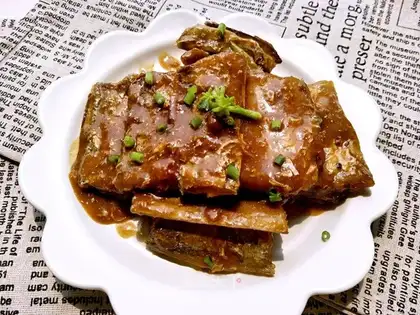 Butter with fish