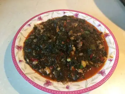 The meat is salmory