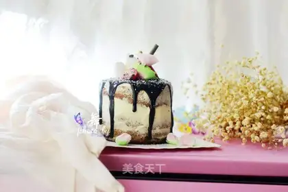 Chocolate noodle cake