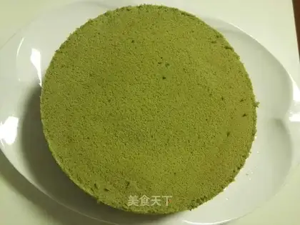 Eight inches of tea and rice cake
