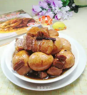 Eggs burn meat