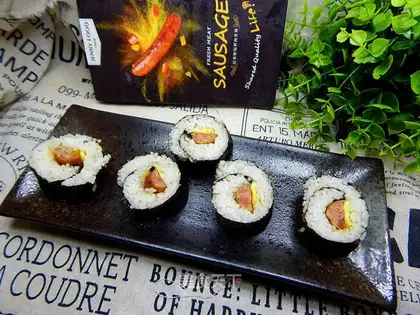 Sausage sushi