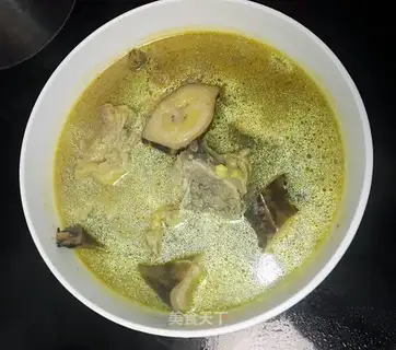 Banana bone soup