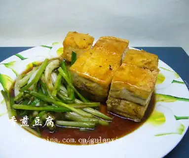 Pan-fried tofu