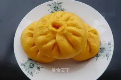 carrot glutinous rice bun