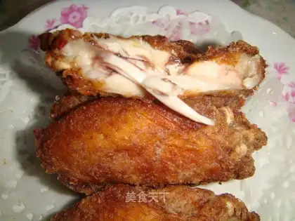 Crispy chicken wings