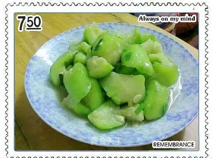 stir-fried loofah with garlic