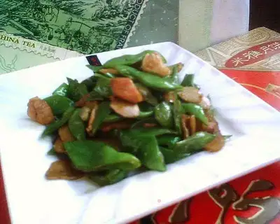 stir-fried lentils with ginger