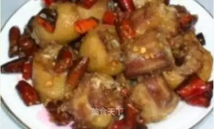 Spicy duck neck