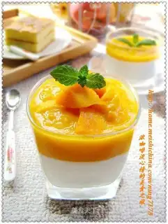 Mango chilled cheese jelly