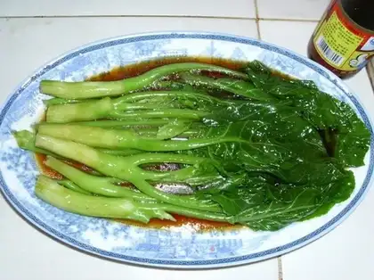 Home-cooked white cabbage