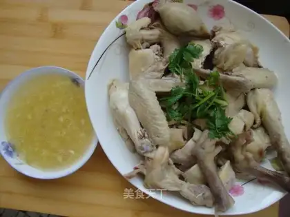 white-cut chicken