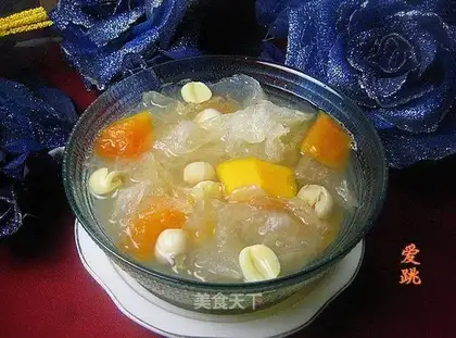 white fungus soup