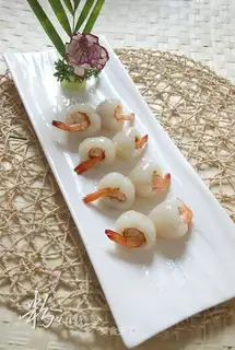 Litchi shrimp balls