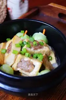 Jiangdong stuffed tofu