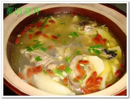 yam chicken soup