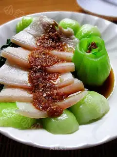 white cut meat