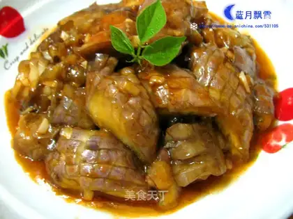 Sweet and sour eggplant