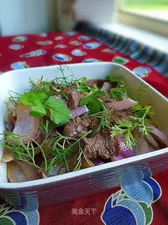 stir-fried beef tenderloin