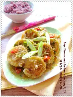 Pan-fried eggplant slices