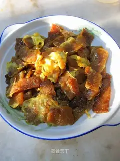 Pan-fried brown sugar rice cake
