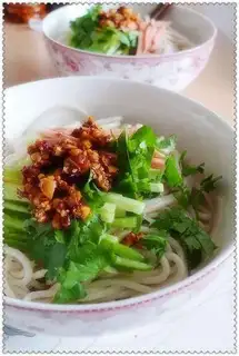 Sichuan cold noodles
