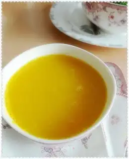 Pumpkin rice paste