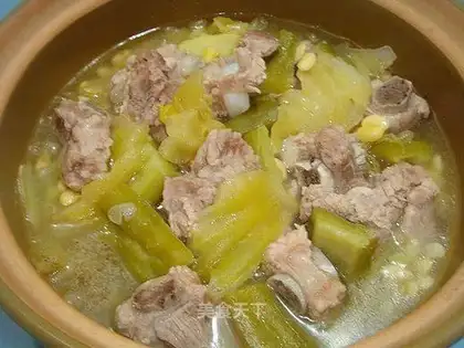 Chaozhou Style Cold Melon and Ribs Stewed Pot