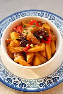 Braised rice bamboo