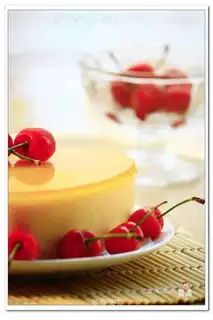 Yellow peach yogurt cake