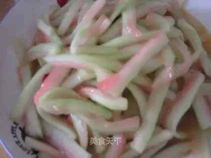 stir-fried watermelon peel