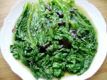 oyster sauce lettuce