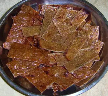 Pork paste with black pepper in honey sauce