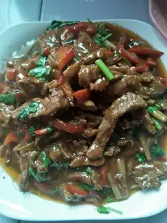 Fried beef silk
