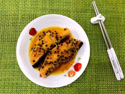 It's a salmon