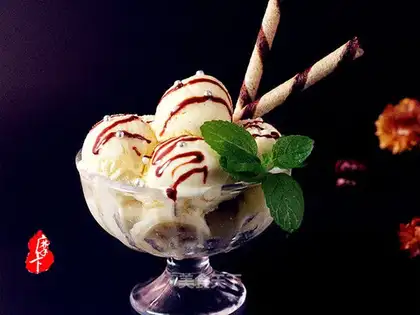 Vanilla ice cream