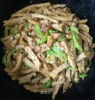 Pepper bean-dried halogen