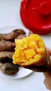 A casserole roasted potatoes