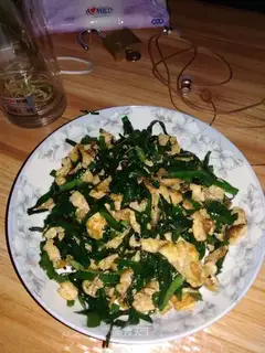 Cream fried eggs