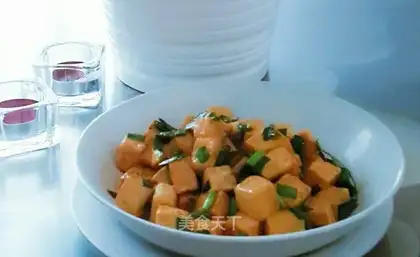 Creamed tofu