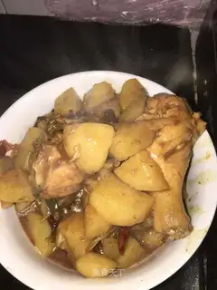 Potato fried chicken legs